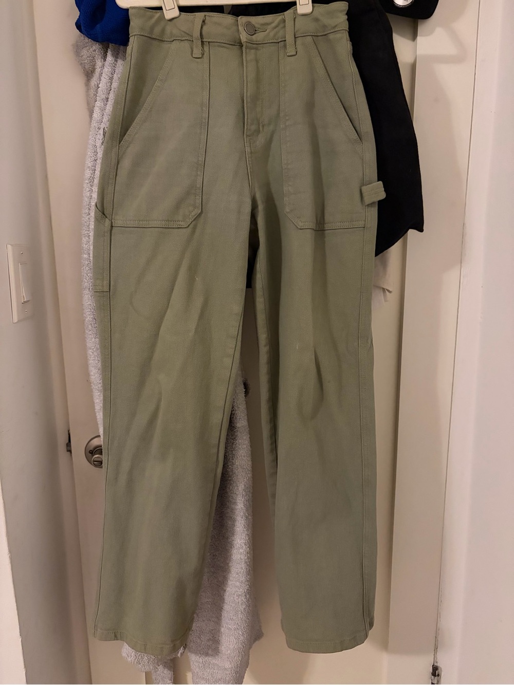 JBD Olive Green Loose Cargo Pants